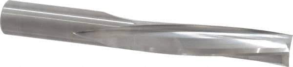 Onsrud - 3/4" Cutting Diam x 3-1/8" Length of Cut, 3 Flute, Downcut Spiral Router Bit - Uncoated, Right Hand Cut, Solid Carbide, 6" OAL x 3/4" Shank Diam, Three Edge, 10° Helix Angle - Industrial Tool & Supply