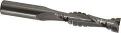 Onsrud - 1/2" Cutting Diam x 2-1/8" Length of Cut, 2 Flute, Upcut Spiral Router Bit - Uncoated, Right Hand Cut, Solid Carbide, 4" OAL x 1/2" Shank Diam, Chipbreaker, 30° Helix Angle - Industrial Tool & Supply