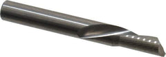Onsrud - 3/8" Cutting Diam x 3/4" Length of Cut, 1 Flute, Downcut Spiral Router Bit - Uncoated, Right Hand Cut, Solid Carbide, 3" OAL x 3/8" Shank Diam, Single Edge, 22° Helix Angle - Industrial Tool & Supply