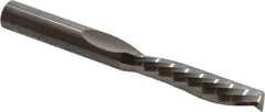 Onsrud - 3/8" Cutting Diam x 1-5/8" Length of Cut, 1 Flute, Downcut Spiral Router Bit - Uncoated, Right Hand Cut, Solid Carbide, 3-1/2" OAL x 3/8" Shank Diam, Single Edge - Industrial Tool & Supply