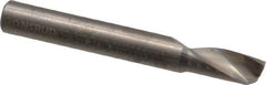 Onsrud - 3/16" Cutting Diam x 3/8" Length of Cut, 1 Flute, Upcut Spiral Router Bit - Uncoated, Right Hand Cut, Solid Carbide, 1-1/2" OAL x 3/16" Shank Diam, Single Edge, 22° Helix Angle - Industrial Tool & Supply