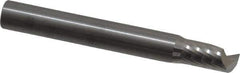 Onsrud - 5/16" Cutting Diam x 9/16" Length of Cut, 1 Flute, Upcut Spiral Router Bit - Uncoated, Right Hand Cut, Solid Carbide, 2-1/2" OAL x 5/16" Shank Diam, Single Edge, 22° Helix Angle - Industrial Tool & Supply