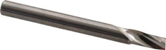 Onsrud - 3/16" Cutting Diam x 3/8" Length of Cut, 1 Flute, Upcut Spiral Router Bit - Uncoated, Right Hand Cut, Solid Carbide, 2" OAL x 3/16" Shank Diam, Single Edge, 21° Helix Angle - Industrial Tool & Supply