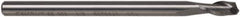 Onsrud - 3/4" Cutting Diam x 1-1/8" Length of Cut, 2 Flute, Upcut Spiral Router Bit - Uncoated, Right Hand Cut, Solid Carbide, 4" OAL x 3/4" Shank Diam, Bottom-Surfacing, 30° Helix Angle - Industrial Tool & Supply