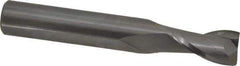 Onsrud - 3/8" Cutting Diam x 5/8" Length of Cut, 2 Flute, Upcut Spiral Router Bit - Uncoated, Right Hand Cut, Solid Carbide, 2-1/2" OAL x 3/8" Shank Diam, Bottom-Surfacing, 30° Helix Angle - Industrial Tool & Supply
