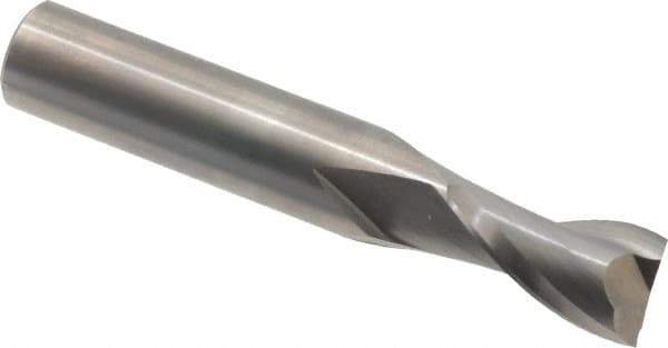Onsrud - 1/2" Cutting Diam x 7/8" Length of Cut, 2 Flute, Upcut Spiral Router Bit - Uncoated, Right Hand Cut, Solid Carbide, 3" OAL x 1/2" Shank Diam, Bottom-Surfacing, 30° Helix Angle - Industrial Tool & Supply