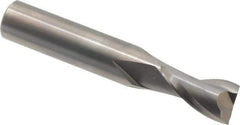 Onsrud - 1/2" Cutting Diam x 7/8" Length of Cut, 2 Flute, Upcut Spiral Router Bit - Uncoated, Right Hand Cut, Solid Carbide, 3" OAL x 1/2" Shank Diam, Bottom-Surfacing, 30° Helix Angle - Industrial Tool & Supply