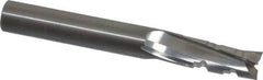 Onsrud - 3/8" Cutting Diam x 7/8" Length of Cut, 3 Flute, Upcut Spiral Router Bit - Uncoated, Right Hand Cut, Solid Carbide, 3" OAL x 3/8" Shank Diam, Three Edge, 10° Helix Angle - Industrial Tool & Supply