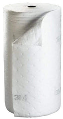 PRO-SAFE - 58 Gal Capacity per Package, Universal Roll - 150' Long x 15" Wide, Green, Polypropylene - Industrial Tool & Supply