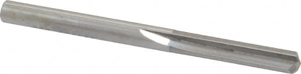 SGS - 11/64", 140° Point, Solid Carbide Straight Flute Drill Bit - Industrial Tool & Supply