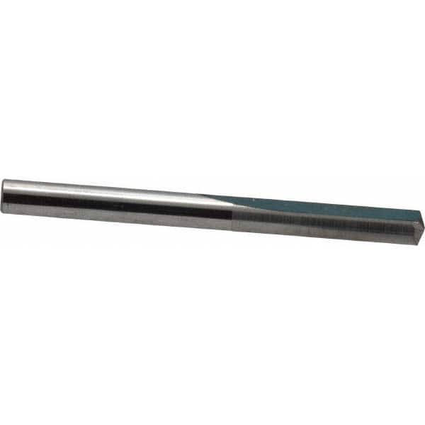 SGS - 13/64", 140° Point, Solid Carbide Straight Flute Drill Bit - Industrial Tool & Supply