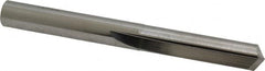 SGS - 9/32", 140° Point, Solid Carbide Straight Flute Drill Bit - Industrial Tool & Supply