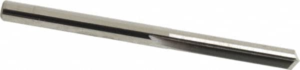 SGS - #23, 0.154", 140° Point, Solid Carbide Straight Flute Drill Bit - Industrial Tool & Supply