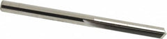 SGS - #23, 0.154", 140° Point, Solid Carbide Straight Flute Drill Bit - Industrial Tool & Supply