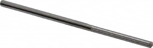 SGS - #47, 0.0785", 140° Point, Solid Carbide Straight Flute Drill Bit - Industrial Tool & Supply