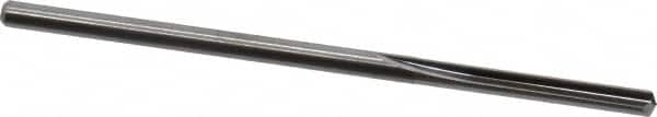 SGS - #48, 0.076", 140° Point, Solid Carbide Straight Flute Drill Bit - Industrial Tool & Supply