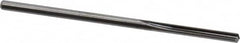 SGS - #48, 0.076", 140° Point, Solid Carbide Straight Flute Drill Bit - Industrial Tool & Supply