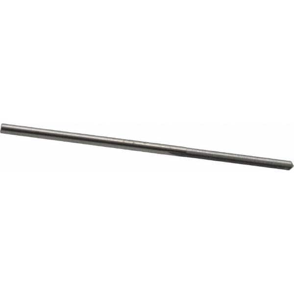 SGS - #51, 0.067", 140° Point, Solid Carbide Straight Flute Drill Bit - Industrial Tool & Supply