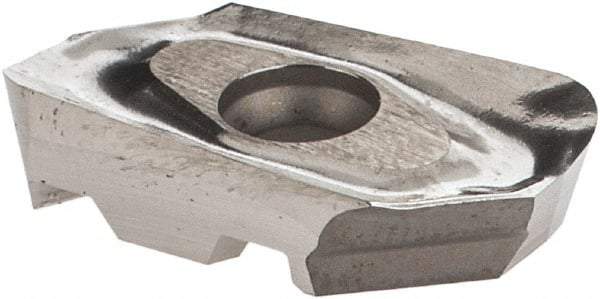 Iscar - HM90 AXCR150525 P Grade IC28 Carbide Milling Insert - Uncoated, 0.197" Thick, 2.5mm Corner Radius - Industrial Tool & Supply