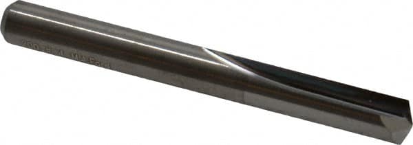 M.A. Ford - #4, 0.209", 135° Point, Solid Carbide Straight Flute Drill Bit - Industrial Tool & Supply