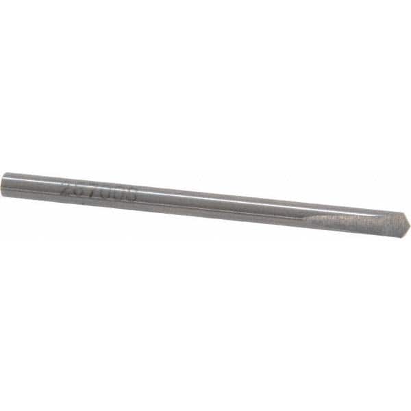 Made in USA - 1/8", 118° Point, Solid Carbide Die Drill Bit - Industrial Tool & Supply
