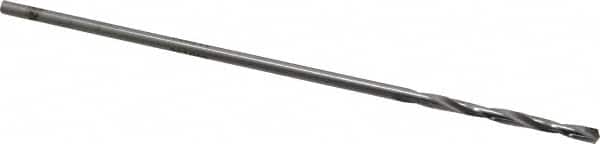 Made in USA - 9/64" Diam, 6" OAL Bright Carbide-Tipped Aircraft Extension Drill Bit - Industrial Tool & Supply