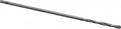 Made in USA - 9/64" Diam, 6" OAL Bright Carbide-Tipped Aircraft Extension Drill Bit - Industrial Tool & Supply
