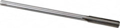 Made in USA - 0.338" Carbide-Tipped 4 Flute Chucking Reamer - Industrial Tool & Supply