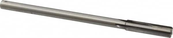 Made in USA - 0.437" Carbide-Tipped 4 Flute Dowel Pin Chucking Reamer - Industrial Tool & Supply