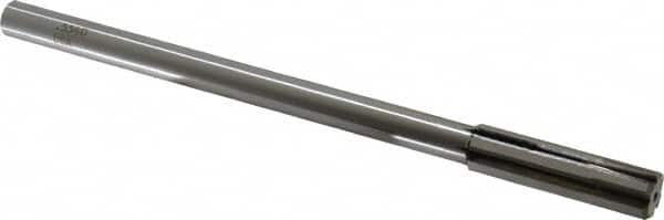 Made in USA - 0.554" Carbide-Tipped 6 Flute Chucking Reamer - Industrial Tool & Supply