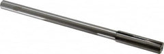 Made in USA - 0.554" Carbide-Tipped 6 Flute Chucking Reamer - Industrial Tool & Supply