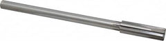 Made in USA - 0.594" Carbide-Tipped 6 Flute Chucking Reamer - Industrial Tool & Supply