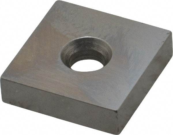 Mitutoyo - 0.25" Square Steel Gage Block - Accuracy Grade 0, Includes Certificate of Inspection - Industrial Tool & Supply