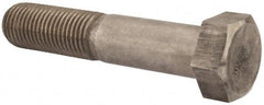 Value Collection - 1-1/2 - 6 UNC, 7-1/2" Length Under Head Hex Head Cap Screw - Partially Threaded, Grade 18-8 Stainless Steel, Uncoated, 2-1/4" Hex - Industrial Tool & Supply