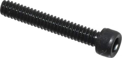 Value Collection - #3-48 UNC Hex Socket Drive, Socket Cap Screw - Alloy Steel, Black Oxide Finish, Fully Threaded, 5/8" Length Under Head - Industrial Tool & Supply