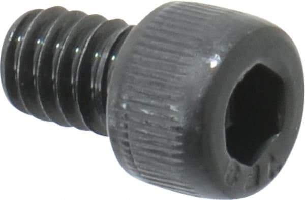 Value Collection - #5-40 UNC Hex Socket Drive, Socket Cap Screw - Alloy Steel, Black Oxide Finish, Fully Threaded, 3/16" Length Under Head - Industrial Tool & Supply