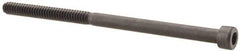 Value Collection - #6-32 UNC Hex Socket Drive, Socket Cap Screw - Alloy Steel, Black Oxide Finish, Partially Threaded, 2-1/2" Length Under Head - Industrial Tool & Supply