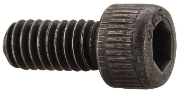 Value Collection - #6-40 UNF Hex Socket Drive, Socket Cap Screw - Alloy Steel, Black Oxide Finish, Fully Threaded, 5/16" Length Under Head - Industrial Tool & Supply