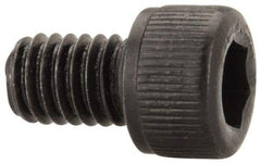 Value Collection - #8-36 UNF Hex Socket Drive, Socket Cap Screw - Alloy Steel, Black Oxide Finish, Fully Threaded, 1/4" Length Under Head - Industrial Tool & Supply