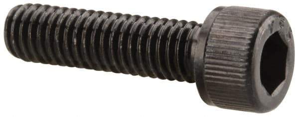 Value Collection - #8-36 UNF Hex Socket Drive, Socket Cap Screw - Alloy Steel, Black Oxide Finish, Fully Threaded, 5/8" Length Under Head - Industrial Tool & Supply