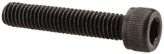 Value Collection - #8-36 UNF Hex Socket Drive, Socket Cap Screw - Alloy Steel, Black Oxide Finish, Fully Threaded, 7/8" Length Under Head - Industrial Tool & Supply