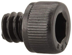 Value Collection - #10-24 UNC Hex Socket Drive, Socket Cap Screw - Alloy Steel, Black Oxide Finish, Fully Threaded, 3/16" Length Under Head - Industrial Tool & Supply