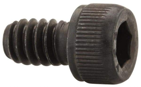 Value Collection - #10-24 UNC Hex Socket Drive, Socket Cap Screw - Alloy Steel, Black Oxide Finish, Fully Threaded, 5/16" Length Under Head - Industrial Tool & Supply