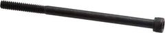 Value Collection - #10-24 UNC Hex Socket Drive, Socket Cap Screw - Alloy Steel, Black Oxide Finish, Partially Threaded, 3-1/4" Length Under Head - Industrial Tool & Supply