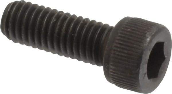 Value Collection - #10-32 UNF Hex Socket Drive, Socket Cap Screw - Alloy Steel, Black Oxide Finish, Fully Threaded, 9/16" Length Under Head - Industrial Tool & Supply