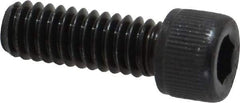 Value Collection - #12-24 UNC Hex Socket Drive, Socket Cap Screw - Alloy Steel, Black Oxide Finish, Fully Threaded, 5/8" Length Under Head - Industrial Tool & Supply