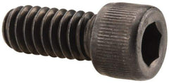 Value Collection - 1/4-20 UNC Hex Socket Drive, Socket Cap Screw - Alloy Steel, Black Oxide Finish, Fully Threaded, 9/16" Length Under Head - Industrial Tool & Supply