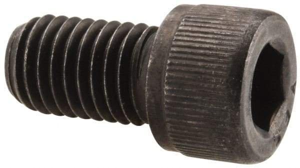Value Collection - 1/4-28 UNF Hex Socket Drive, Socket Cap Screw - Alloy Steel, Black Oxide Finish, Fully Threaded, 7/16" Length Under Head - Industrial Tool & Supply