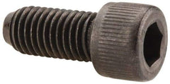 Value Collection - 1/4-28 UNF Hex Socket Drive, Socket Cap Screw - Alloy Steel, Black Oxide Finish, Fully Threaded, 9/16" Length Under Head - Industrial Tool & Supply