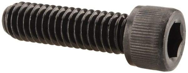 Value Collection - 5/16-18 UNC Hex Socket Drive, Socket Cap Screw - Alloy Steel, Black Oxide Finish, Fully Threaded, 1-1/8" Length Under Head - Industrial Tool & Supply